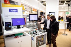 At the HARTING stand at the SPS 2019, Expleos Industry 4.0 Showcase demonstrated how production data can be compiled by the edge computing device MICA and evaluated in the SmartAnimo application.