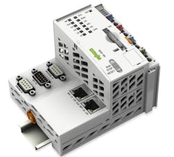 Wago's PFC200 controller. Wago's PFC200 controller.