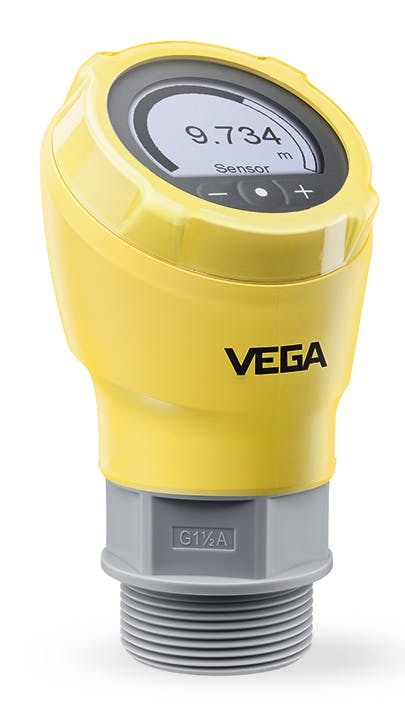 The Vegapuls 11, 21, and 31 are compact 80 GHz radar sensors with an optional display.