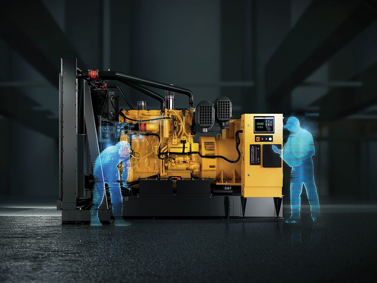 Cat Connect from Caterpillar can monitor gensets at sites around the world and display them all in a single dashboard view. Source: Caterpillar