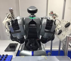Image of the humanoid duo-arm collaborative robot, which is to be released in 2021.