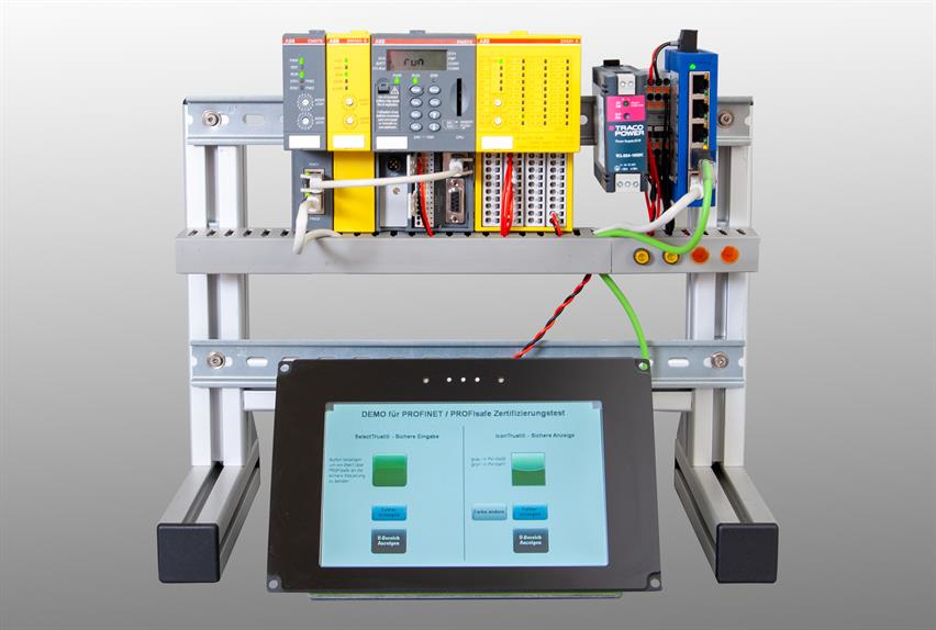 Safe HMI With PROFINET/PROFIsafe Fieldbus For Use In Trains ...