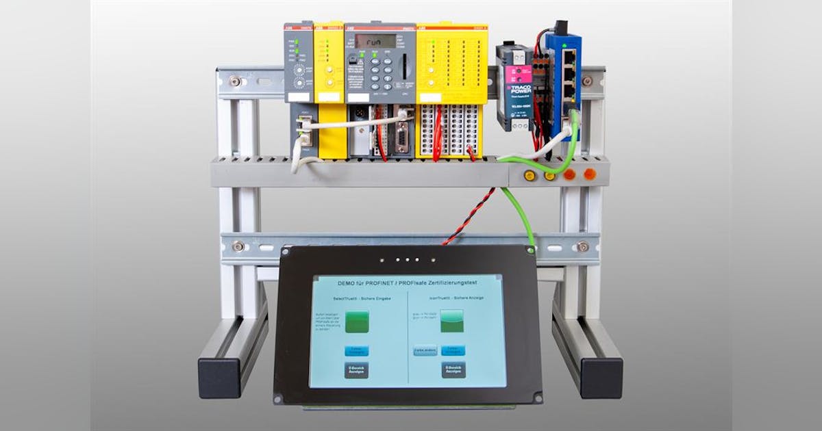 Safe HMI with PROFINET/PROFIsafe Fieldbus for Use in Trains ...