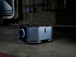 Omron’s LD-250 mobile robot has a 250kg payload capacity and is designed to work alongside people. Source: Omron Omron’s LD-250 mobile robot has a 250kg payload capacity and is designed to work alongside people. Source: Omron