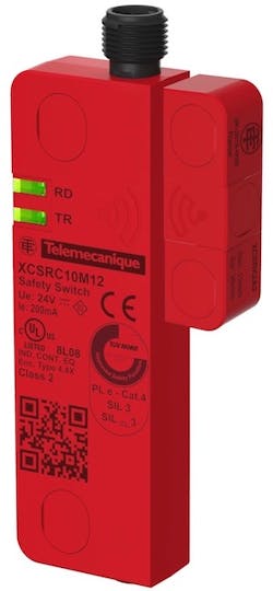 XCSR sensor from Telemecanique Sensors. XCSR sensor from Telemecanique Sensors.