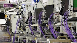 Interior shot of Ericsson smart manufacturing facility. Interior shot of Ericsson smart manufacturing facility.