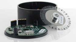 The A2K Absolute Optical Encoder from US Digital can be assembled onto existing shaft and bearing assemblies. The encoder reports the shaft angle within a single 360&deg; rotation of a shaft.
