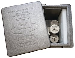 The Loop R&D team, in partnership with the ice-cream experts at Häagen-Dazs, developed cooling technology that eliminates the need for dry ice and any other one-way cooling system. The Loop R&D team, in partnership with the ice-cream experts at Häagen-Dazs, developed cooling technology that eliminates the need for dry ice and any other one-way cooling system.