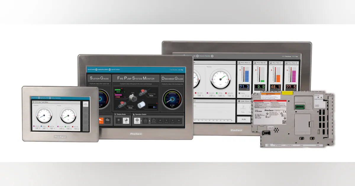 Pro-face Expands the Outdoor Human-Machine Interface Family ...