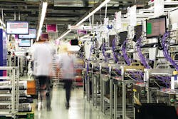Ericsson&rsquo;s 5G-enabled factory of the future starts today with 4.9G-enabled massive IoT and AR applications. Image courtesy of Ericsson.