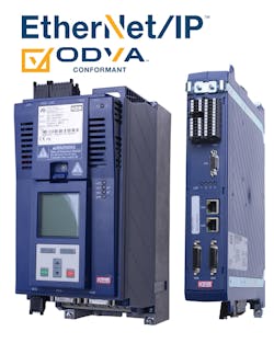 KEB’s EtherNet/IP™ S6/F6 products are ODVA certified. KEB’s EtherNet/IP™ S6/F6 products are ODVA certified.