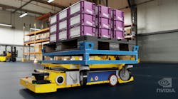 STR in Isaac Sim with dolly. STR in Isaac Sim with dolly.