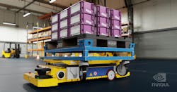 STR in Isaac Sim with dolly. STR in Isaac Sim with dolly.