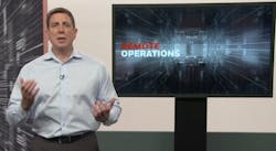 Honeywell’s Jason Urso releases a range of remote capabilities during the Honeywell VTech event. Honeywell’s Jason Urso releases a range of remote capabilities during the Honeywell VTech event.