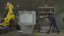 Veo Robotics' FreeMove system occlusion analysis. Source: Veo Robotics Veo Robotics' FreeMove system occlusion analysis. Source: Veo Robotics