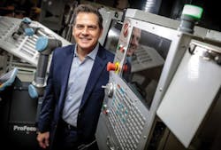 Craig Zoberis of Fusion Cobotics. Craig Zoberis of Fusion Cobotics.