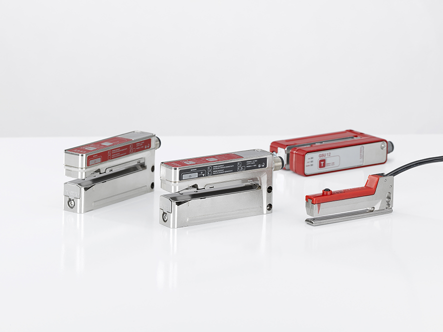 The extensive fork sensor product range with the new GSX14E combined fork sensor.