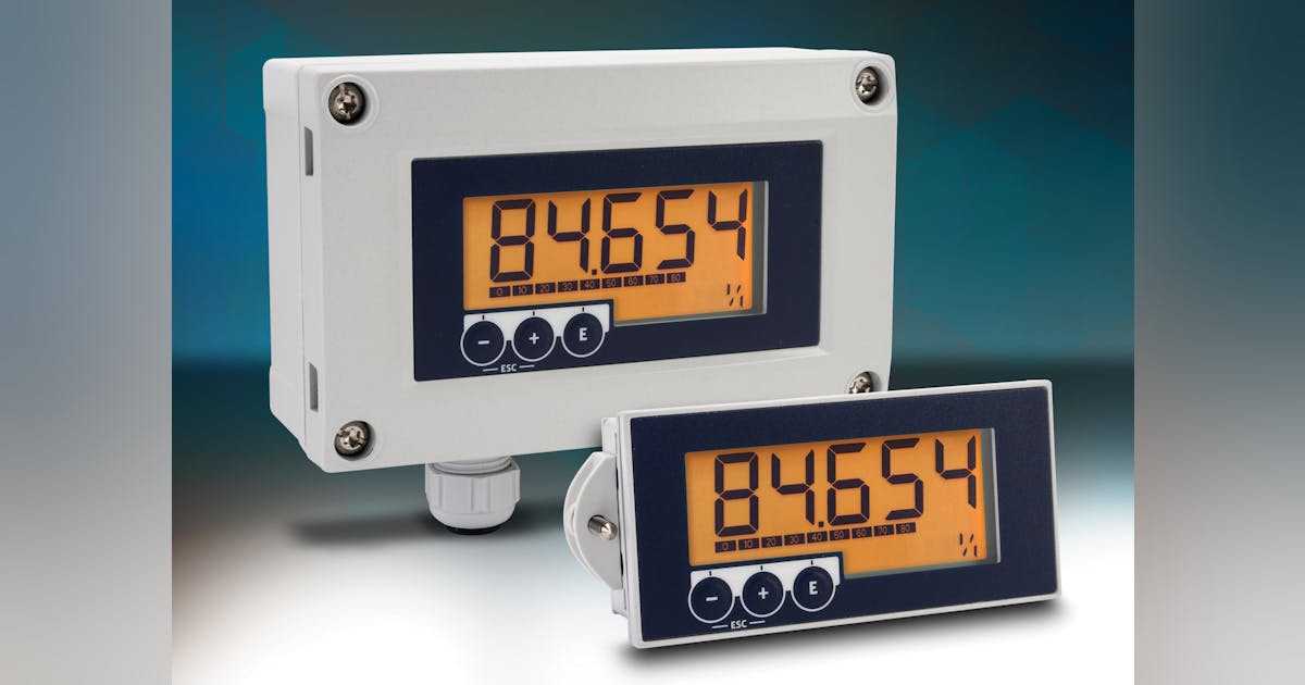 Field and Panel Mount Loop-Powered 4 to 20mA Process Displays ...