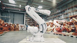 Robots being refurbished at one of ABB&apos;s Global Remanufacture and Workshop Repair Centers.