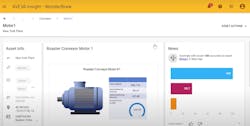 With Aveva Insights, users can see details showing the specific operating parameters that have been crossed by the motor, the consequences of motor failure to the line, and prescriptive actions he can take to solve the issue. With Aveva Insights, users can see details showing the specific operating parameters that have been crossed by the motor, the consequences of motor failure to the line, and prescriptive actions he can take to solve the issue.