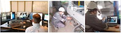 During the COVID-19 pandemic, Beumer was able to remotely install and commission a palletizer and stretch hood system with one of its customers. During the COVID-19 pandemic, Beumer was able to remotely install and commission a palletizer and stretch hood system with one of its customers.