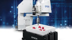Epson Robots' IntelliFlex flexible feeder system. Epson Robots' IntelliFlex flexible feeder system.