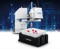 Epson Robots' IntelliFlex flexible feeder system. Epson Robots' IntelliFlex flexible feeder system.