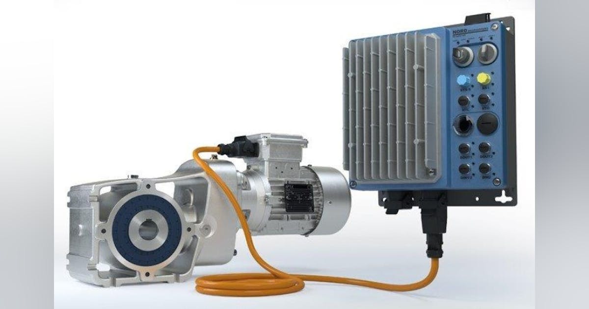 Modular Drive System with High Efficiency Motor | Automation World