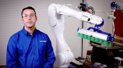 Aaron Donlan, product manager at Epson Robots, explains the features and capabilities of the new C12XL robot. Aaron Donlan, product manager at Epson Robots, explains the features and capabilities of the new C12XL robot.