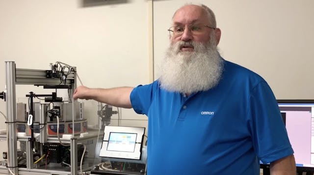 Brian Jeppesen, automation engineering supervisor at Omron Automation&rsquo;s Technology Center, explains the Traceability 4.0 concept.