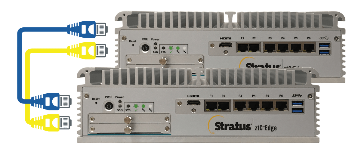 Stratus Technologies' ztC Edge Class 1, Div 2 industrial edge computing platform.