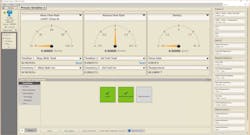 Emerson's ProLink III software allows operators to monitor meter process variables including mass flow rate, volume flow rate, and density from a remote tablet. Emerson's ProLink III software allows operators to monitor meter process variables including mass flow rate, volume flow rate, and density from a remote tablet.