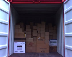 The system robustly segments unknown parcels, even under harsh lighting conditions. The system robustly segments unknown parcels, even under harsh lighting conditions.