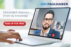 FAULHABER is starting a series of webinars on exciting topics, such as the development of noise in drive systems, in-depth application know-how and even on helpful tools such as the FAULHABER Motion Manager. &copy; FAULHABER