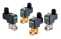 The ASCO Series 256/356 solenoid valves set a new benchmark for fluid control performance by reducing the overall footprint and power consumption while increasing pressure ratings.