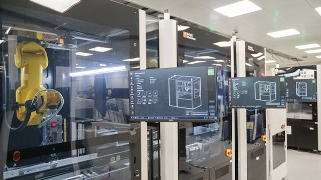 Bright Machines&rsquo; Microfactory uses computer vision, machine learning, cloud computing, and robotics to get products to market faster.