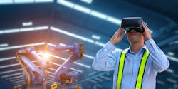 Augmented reality is on the rise in predictive maintenance and training usage.