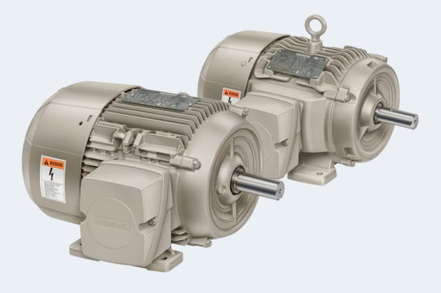 General purpose inverter duty rated motors from Siemens.