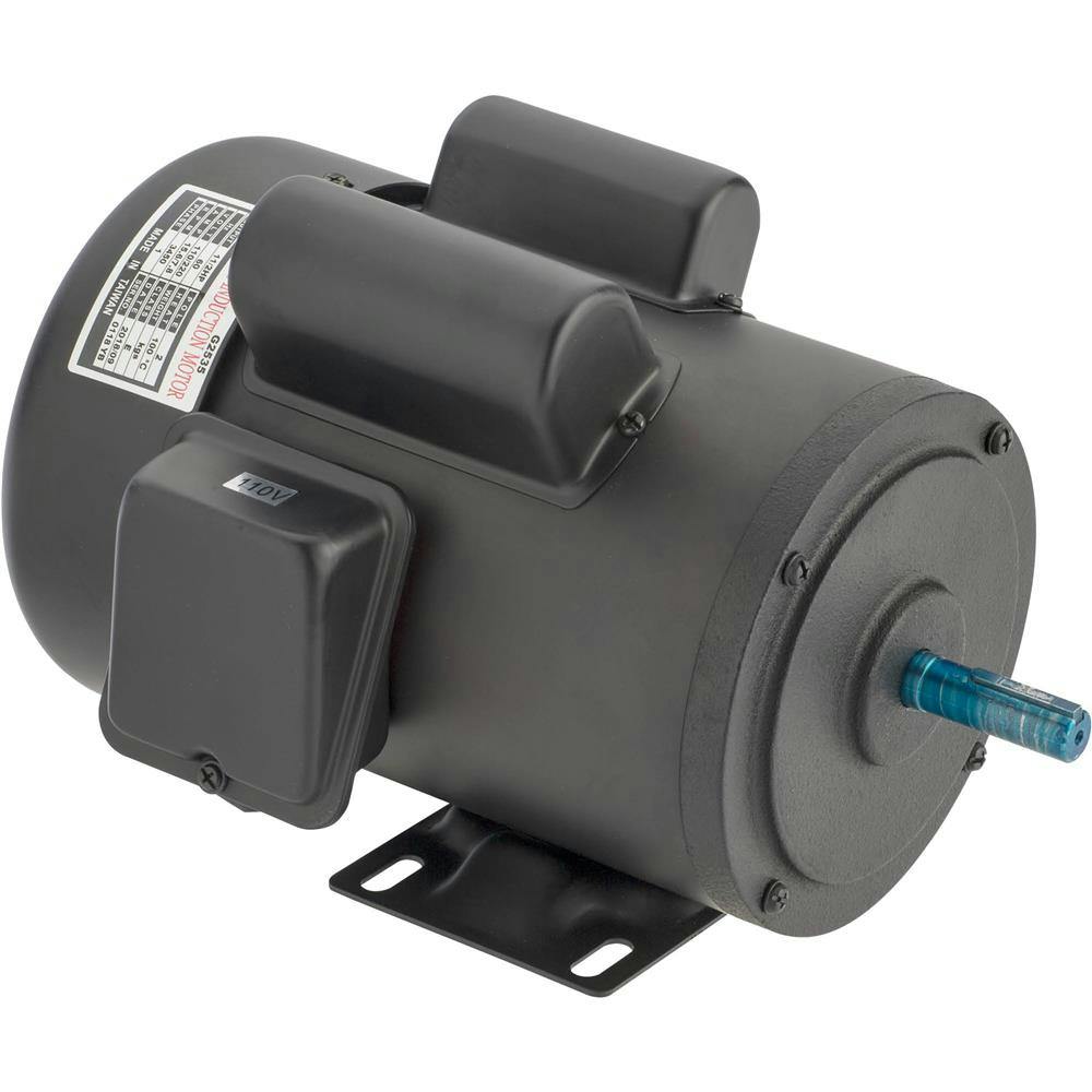 Single- phase standard duty motor from Grizzly.