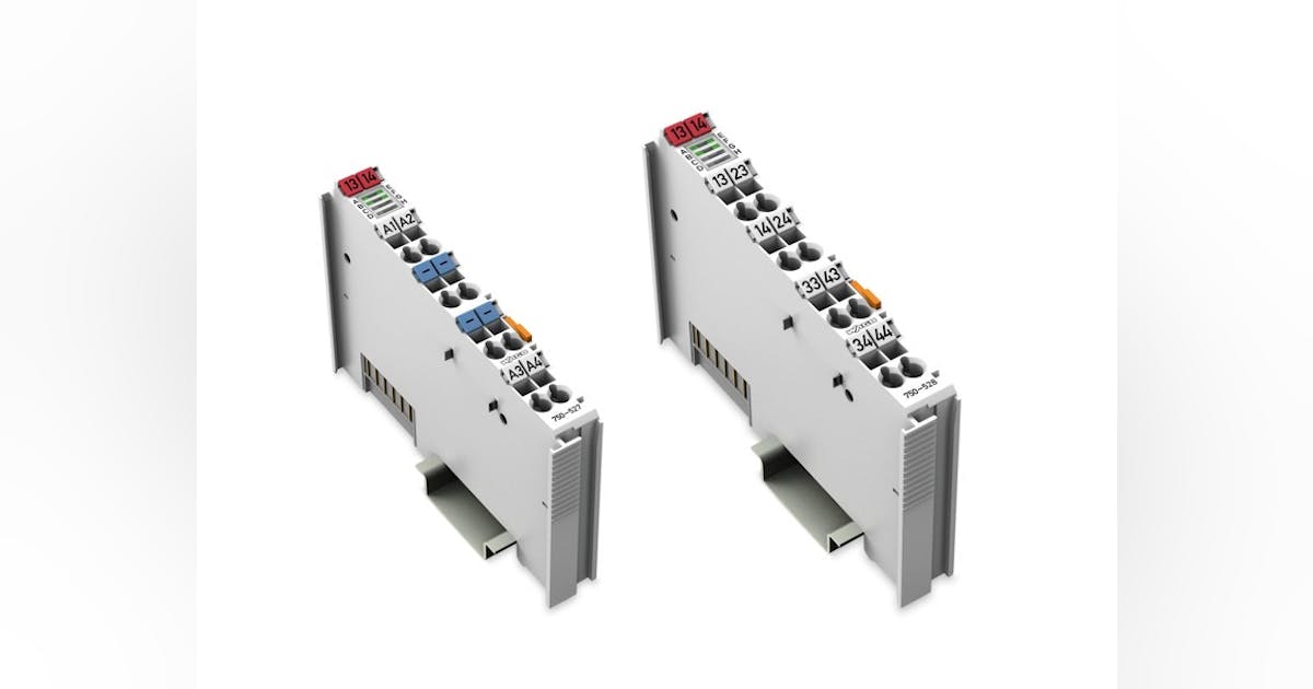 New WAGO I/O System Solid State Digital Output Modules Offer ...
