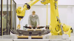 Operator load station application using FreeMove and Fanuc robot. Operator load station application using FreeMove and Fanuc robot.