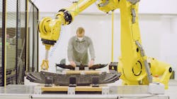 Operator load station application using FreeMove and Fanuc robot. Operator load station application using FreeMove and Fanuc robot.