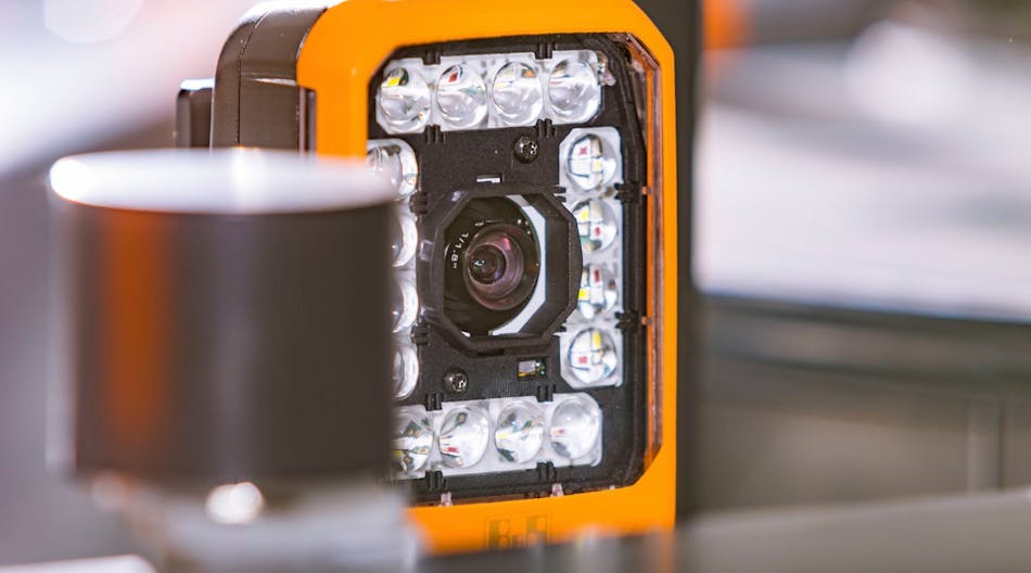 The Smart Camera makes it easy to combine multiple machine vision functions in real time.