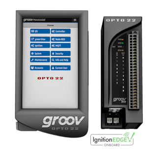 Opto 22&apos;s groov RIO with Ignition Edge Onboard.