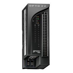 Opto 22&rsquo;s groov RIO remote I/O offers more than 200,000 unique, software-configurable I/O combinations in a single, compact, power over Ethernet (PoE)-powered industrial package with web-based configuration, commissioning, and data fl ow logic software built in. The device also includes support for multiple OT and IT protocols. groov RIO modules can be used as either a traditional remote I/O or as an edge I/O solution.