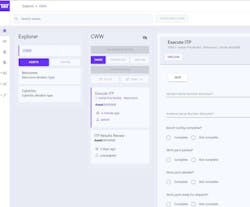 For repetitive tasks, the solution enabled all testing to be documented during the commissioning process, producing a digital compliance report on completion. For repetitive tasks, the solution enabled all testing to be documented during the commissioning process, producing a digital compliance report on completion.