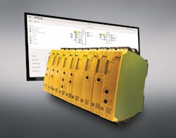 With the intuitive online tool myPNOZ Creator, users can assemble “their” individual safety relay myPNOZ. Photo: Pilz GmbH & Co. KG With the intuitive online tool myPNOZ Creator, users can assemble “their” individual safety relay myPNOZ. Photo: Pilz GmbH & Co. KG
