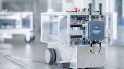 The Scalance MUM856-1 – the first industrial 5G router from Siemens – is available now. The device connects local industrial applications to public 5G, 4G (LTE), and 3G (UMTS) mobile wireless networks. The Scalance MUM856-1 – the first industrial 5G router from Siemens – is available now. The device connects local industrial applications to public 5G, 4G (LTE), and 3G (UMTS) mobile wireless networks.