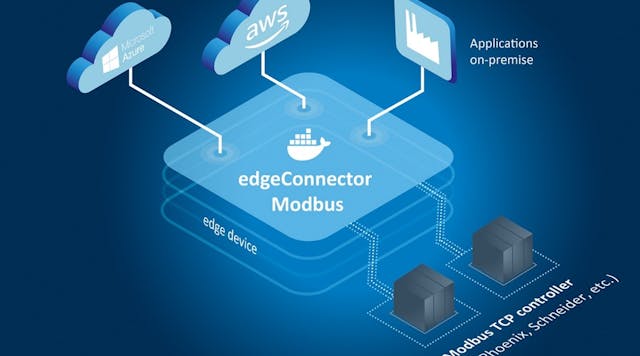 edgeConnector Modbus supports innovative industrial edge solutions. (Source: Softing Industrial)