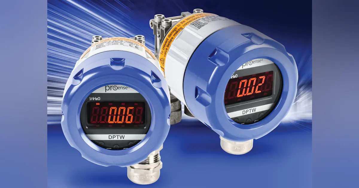 ProSense Differential Pressure Transmitters from AutomationDirect ...